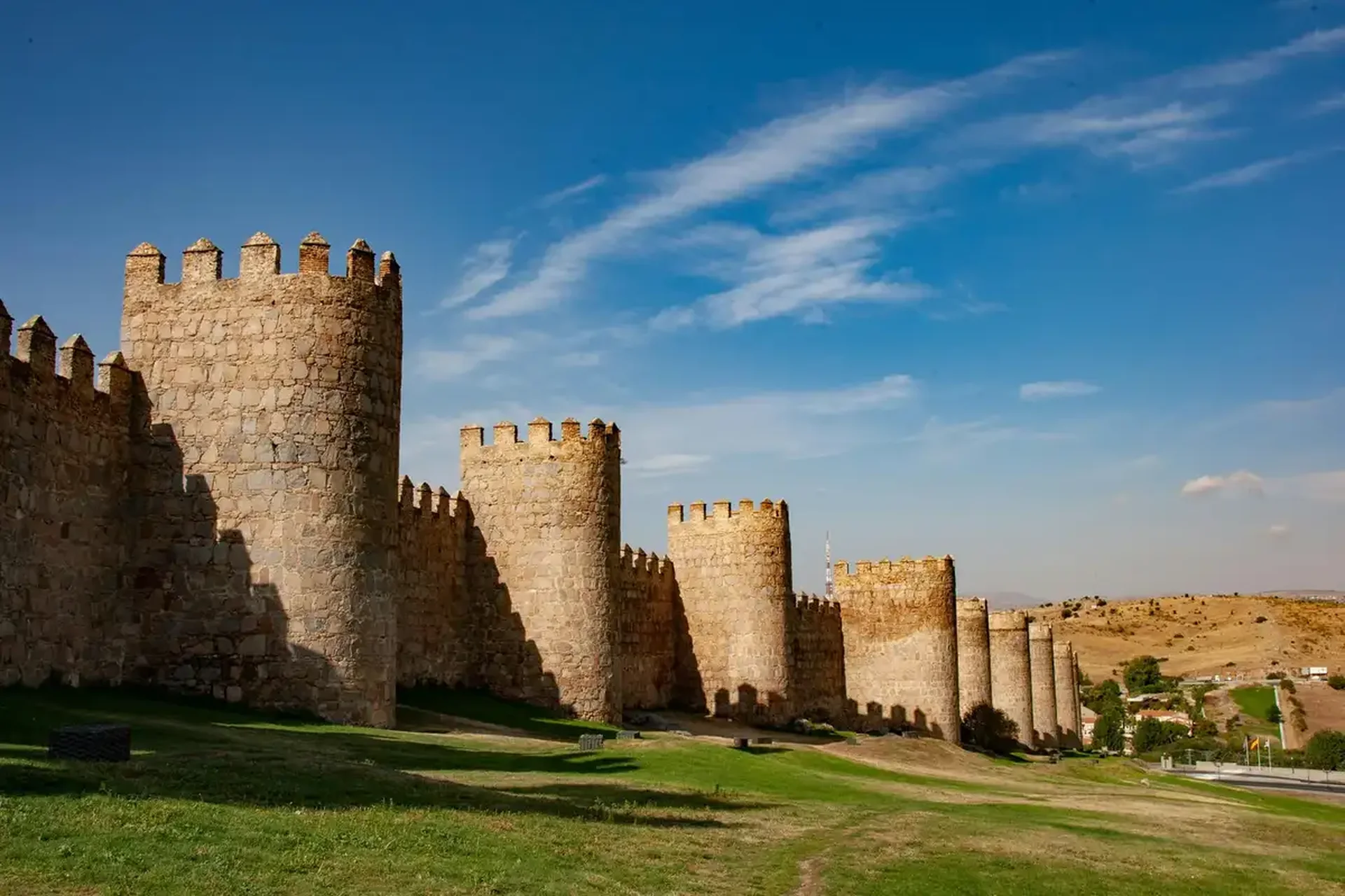 Vista de Ávila, España