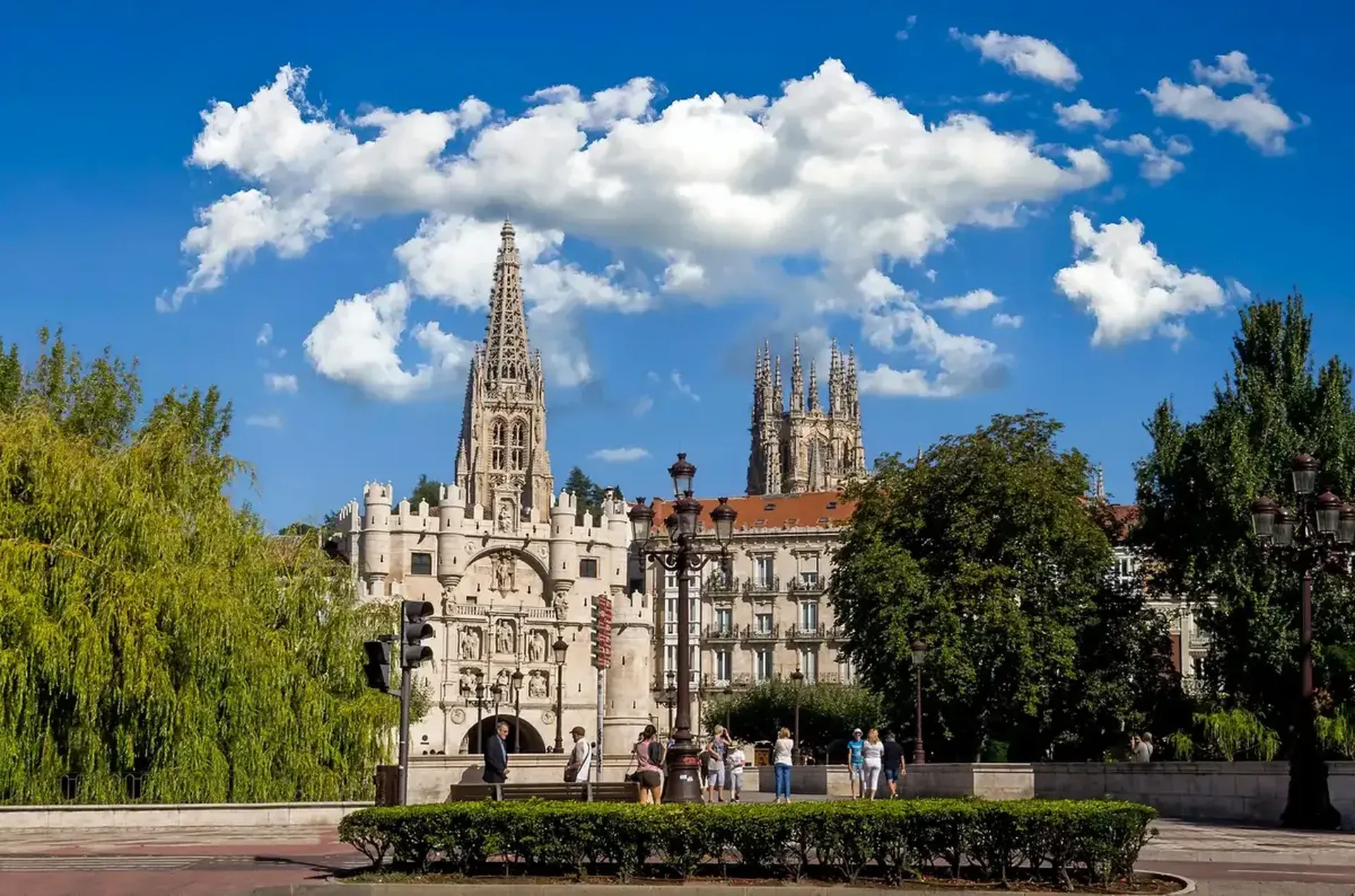 Vista de Burgos, España