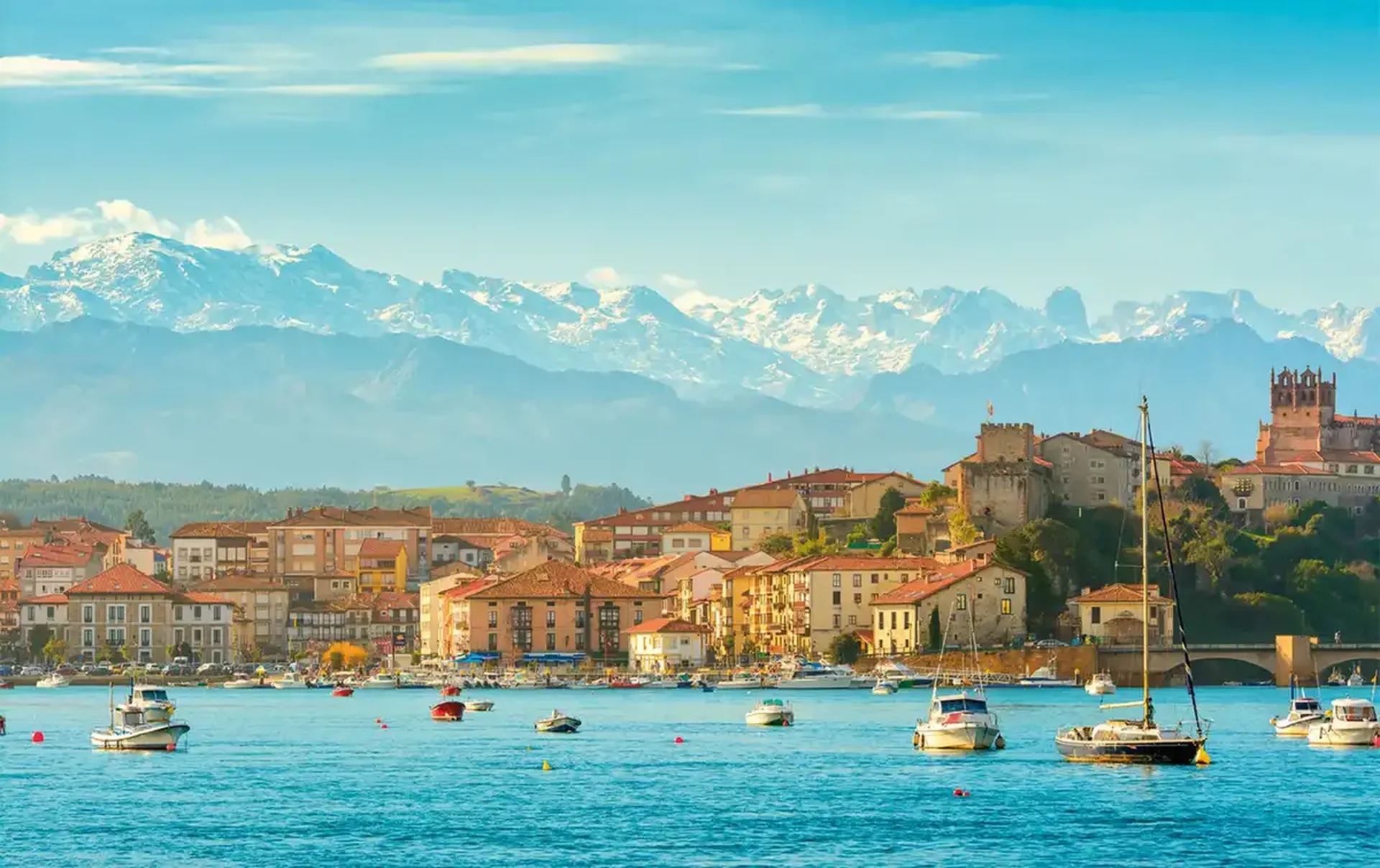 Vista de Cantabria, España