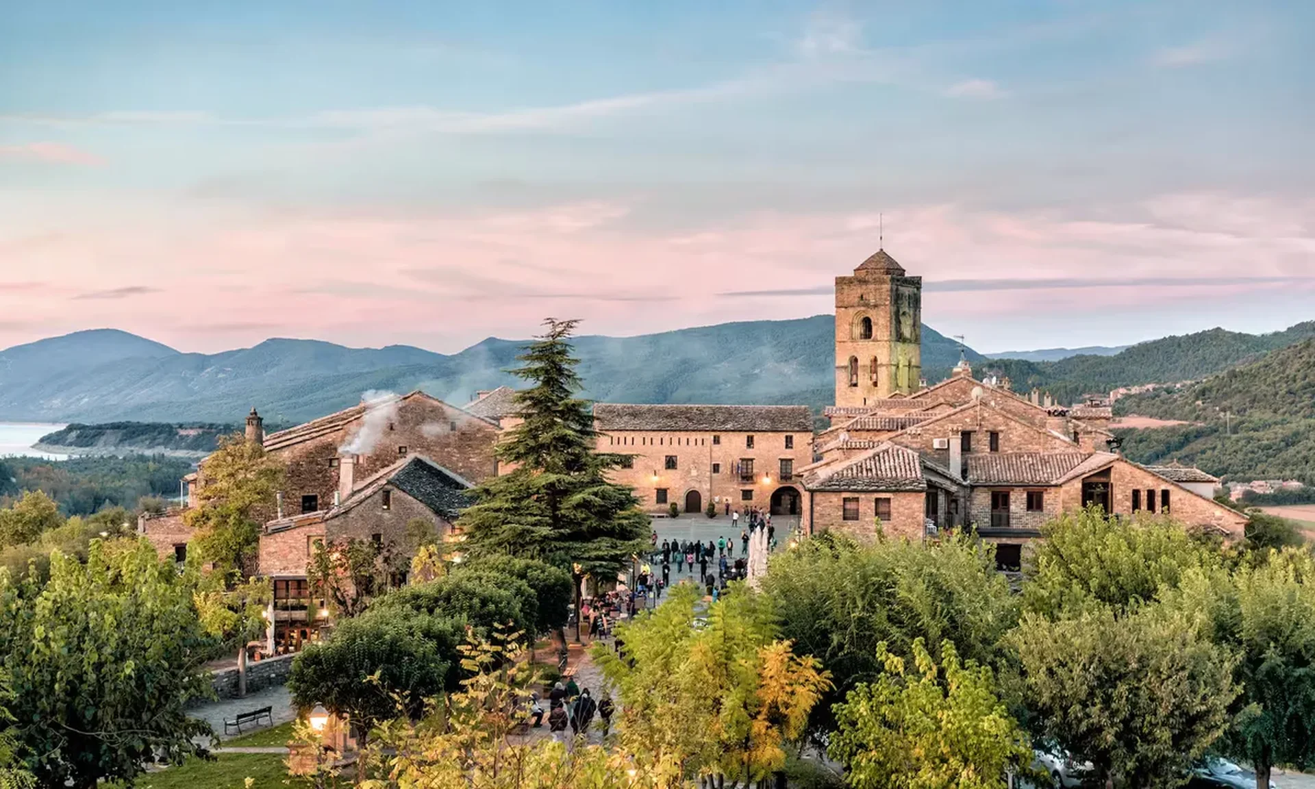 Vista de Huesca, España