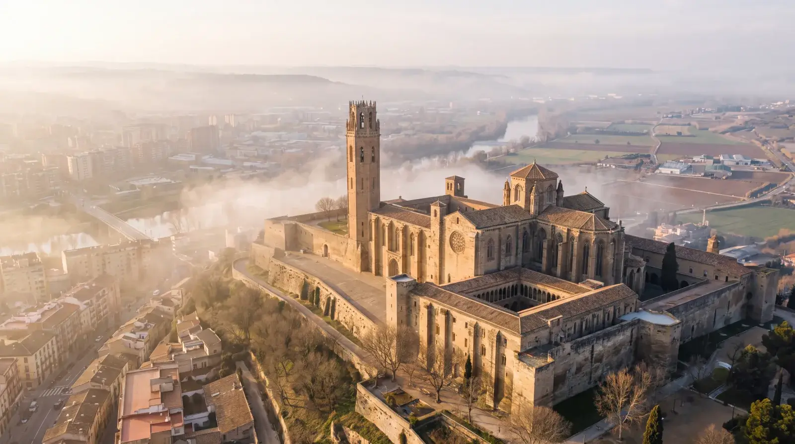 Vista de Lleida, España