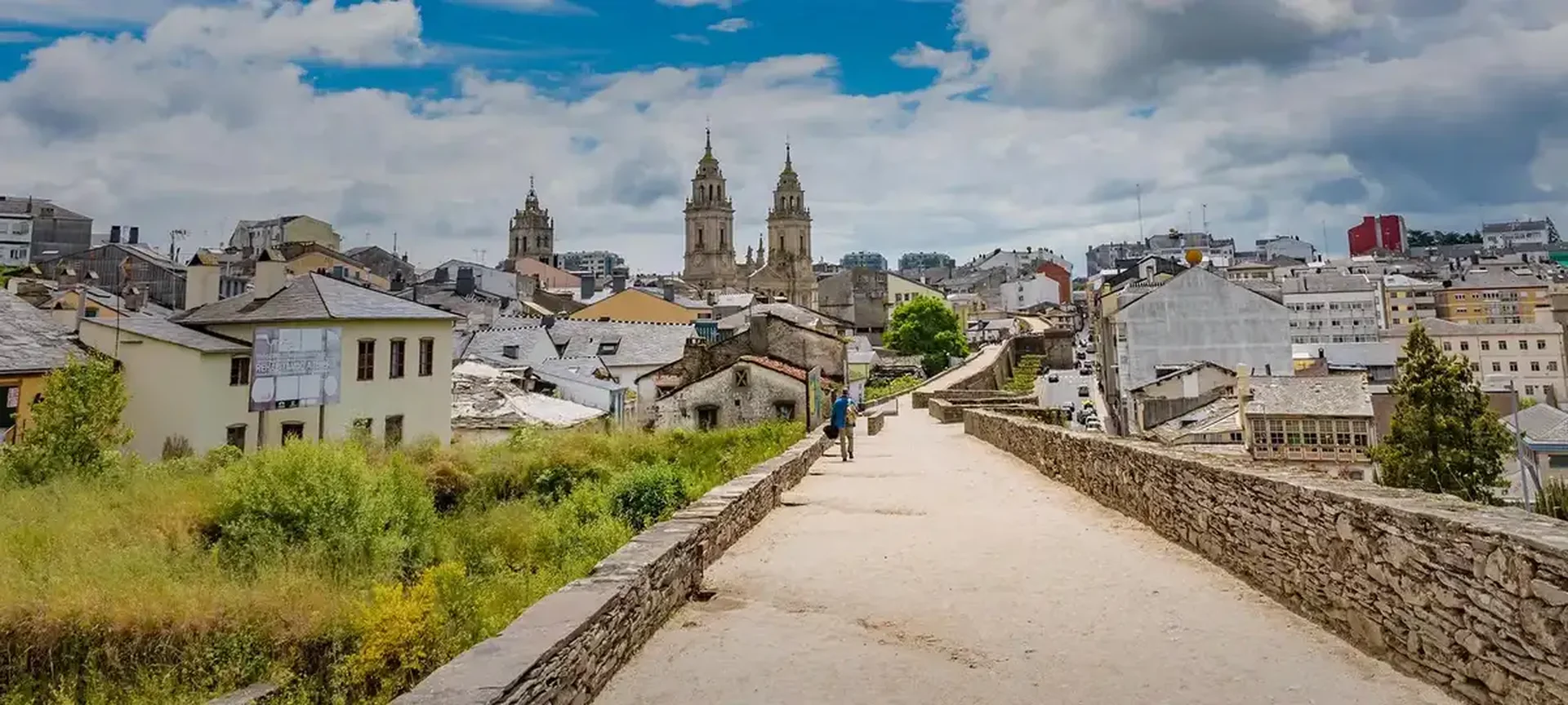 Vista de Lugo, España