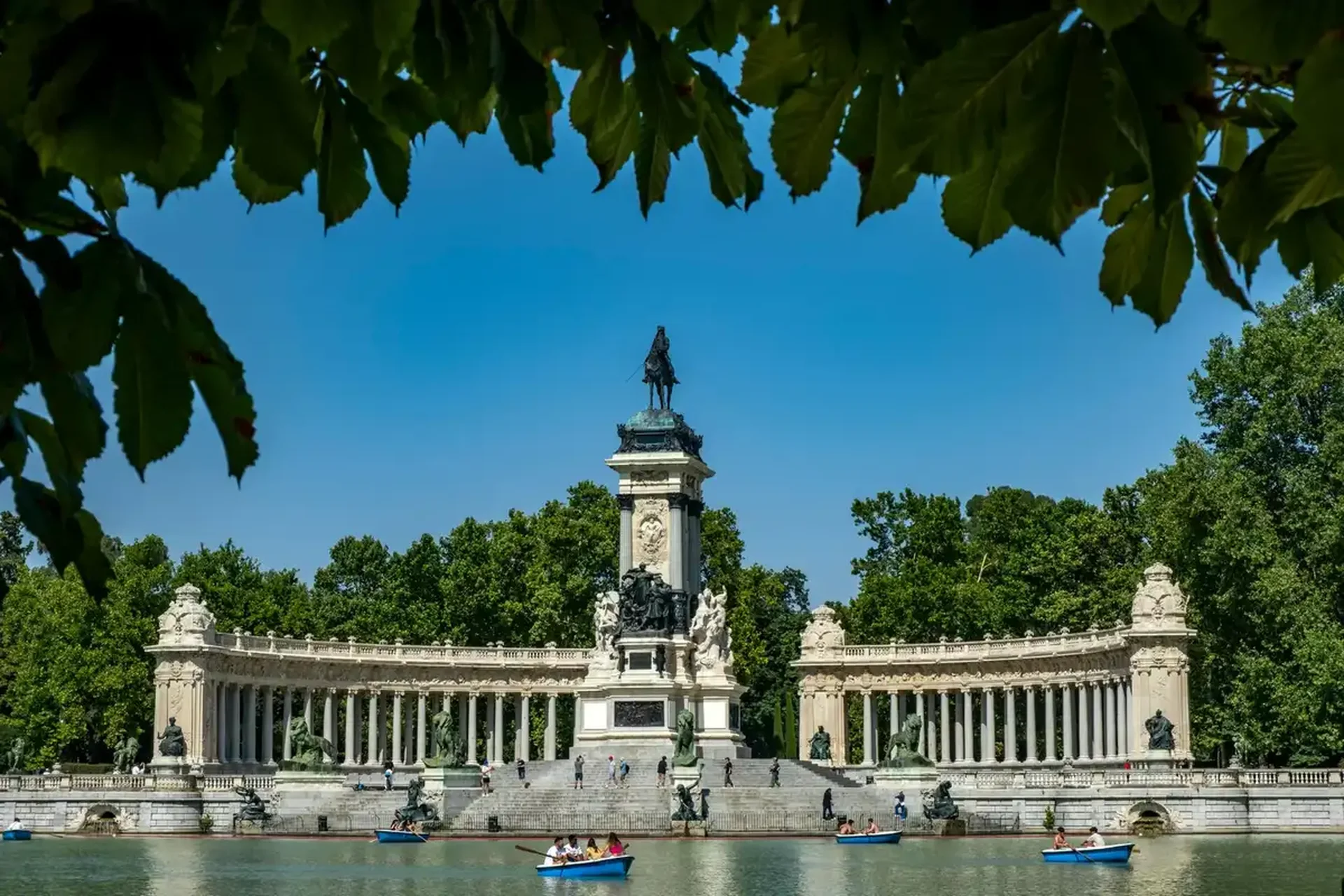 Vista de Madrid, España