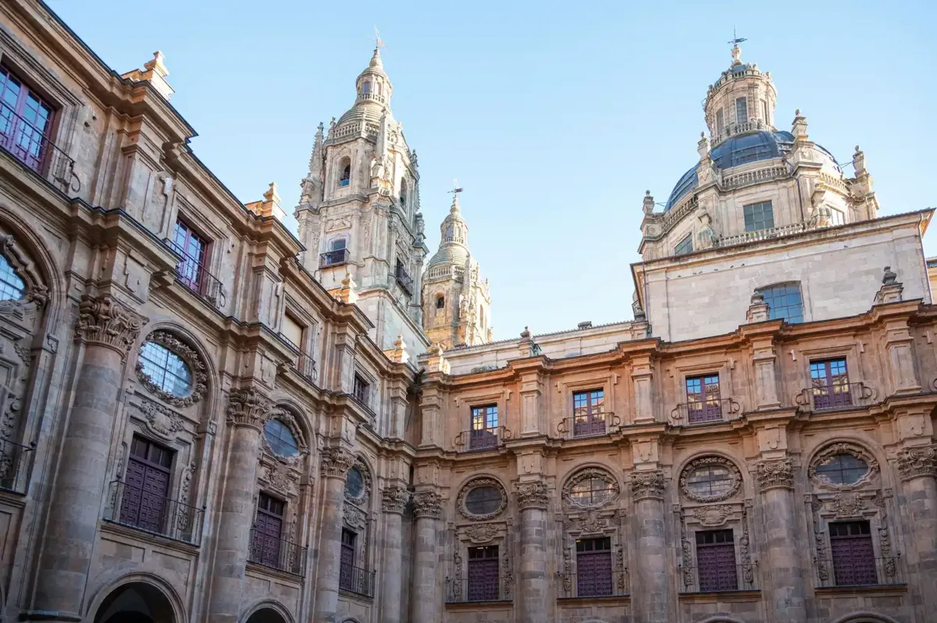 Vista de Salamanca, España