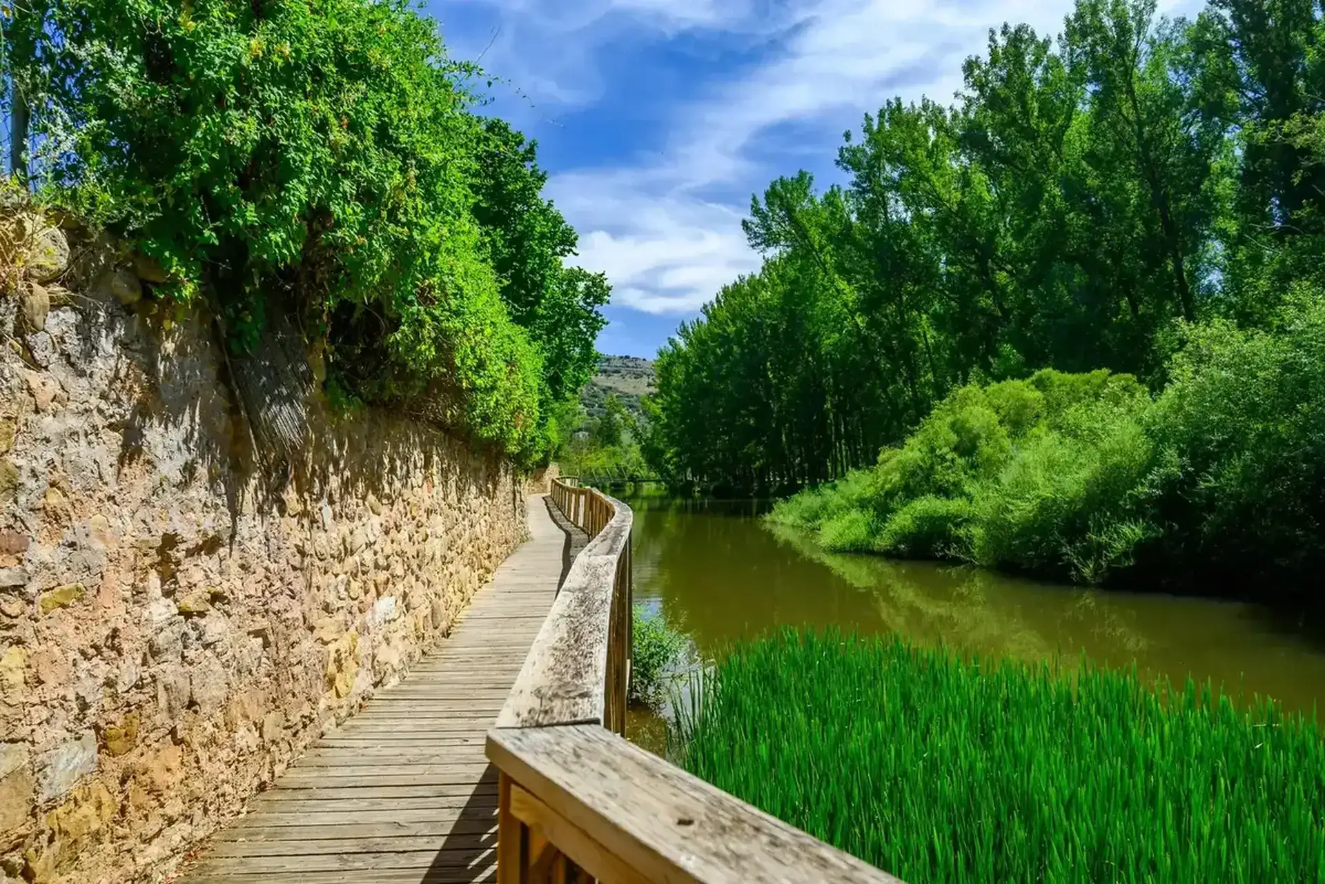 Vista de Soria, España