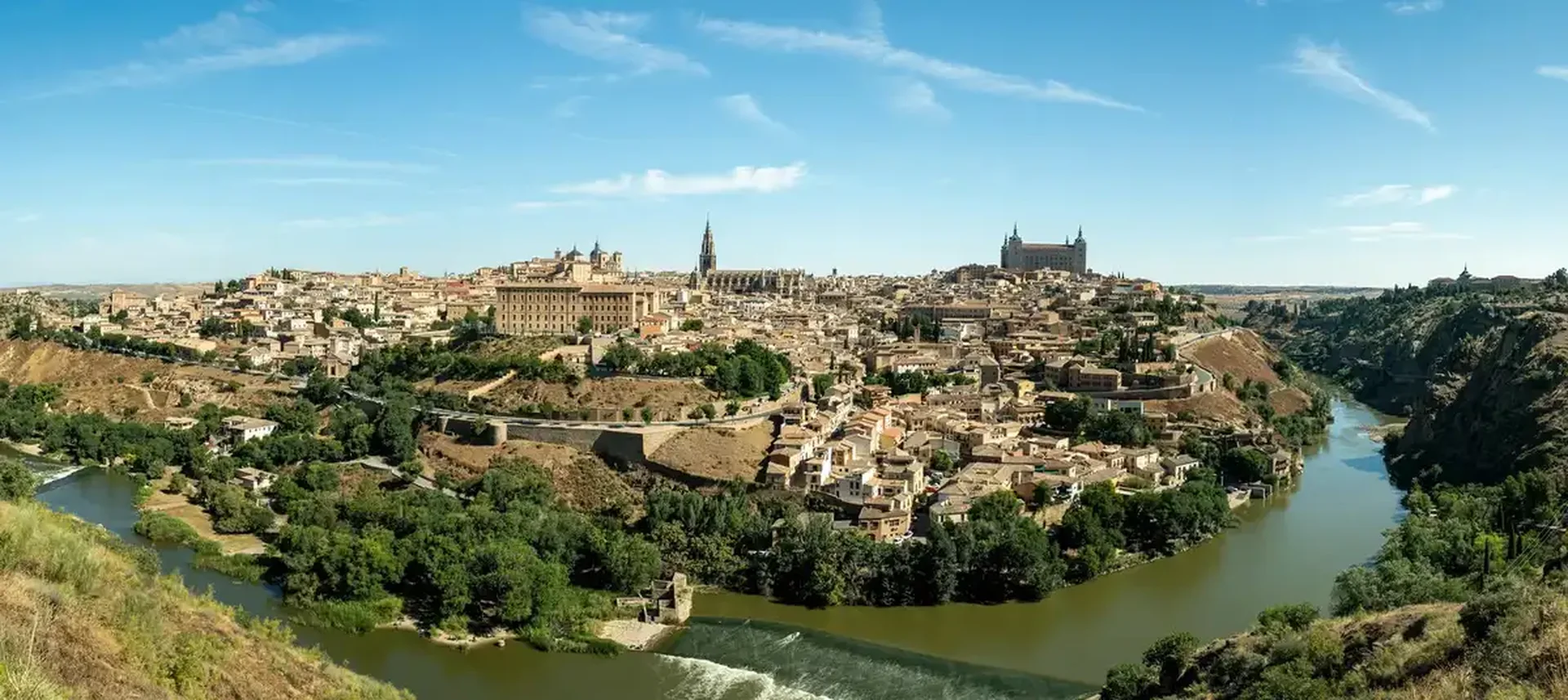 Vista de Toledo, España