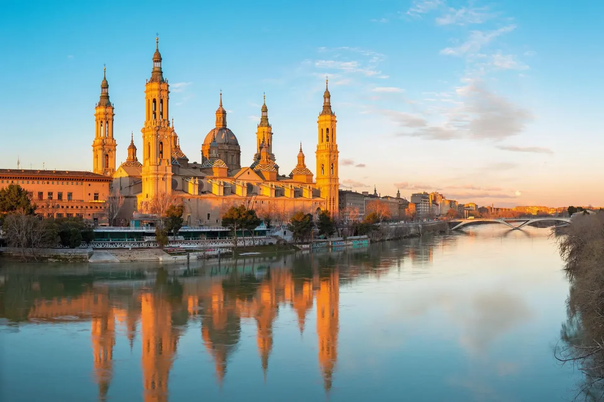 Vista de Zaragoza, España