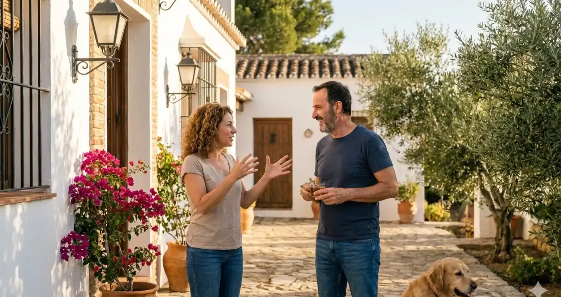 Vecinos recomendando el aislamiento con financiación CAE Certicasa