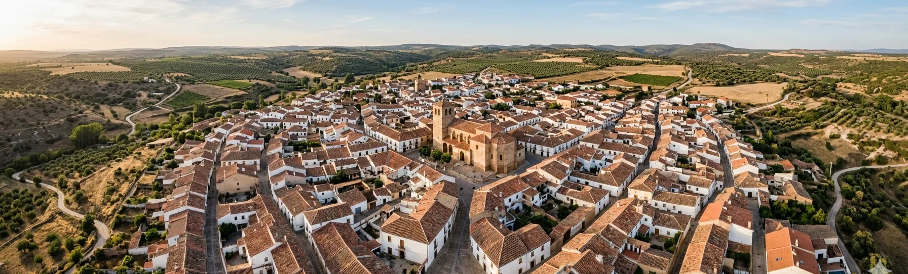Pueblos españoles con tejados de teja